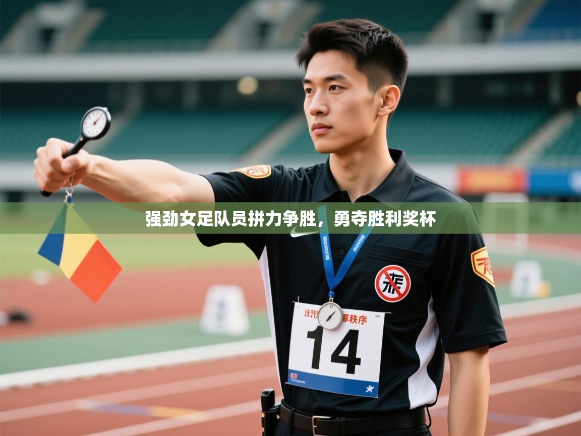 强劲女足队员拼力争胜，勇夺胜利奖杯  第1张