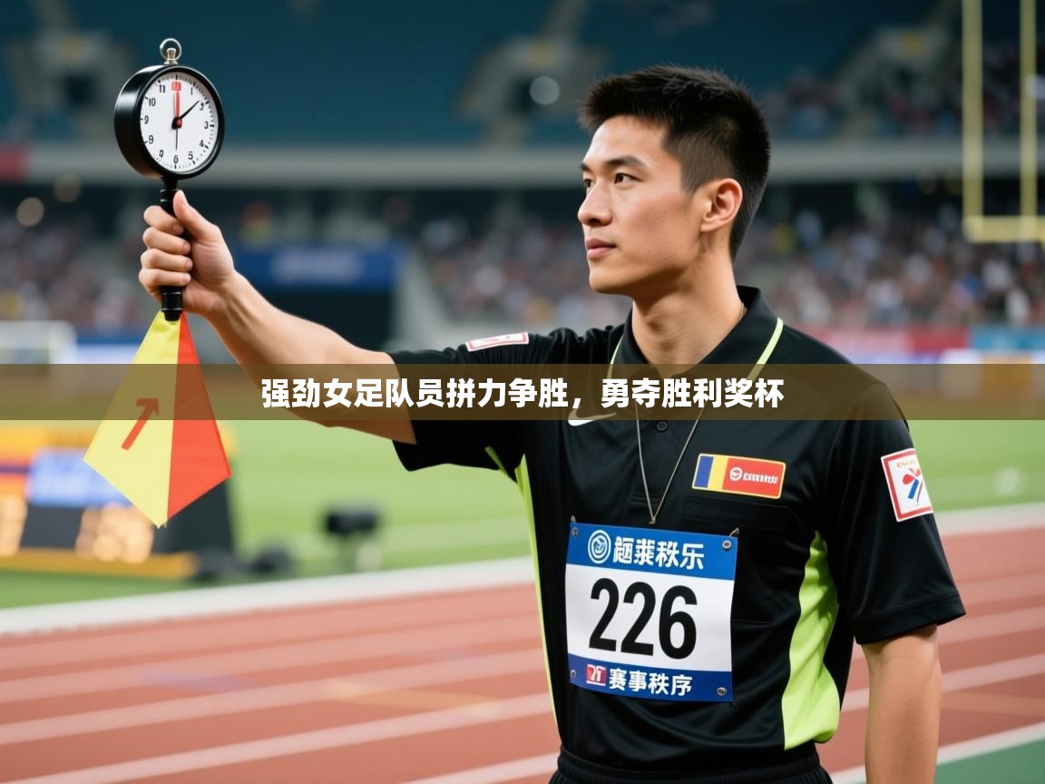 强劲女足队员拼力争胜，勇夺胜利奖杯  第2张