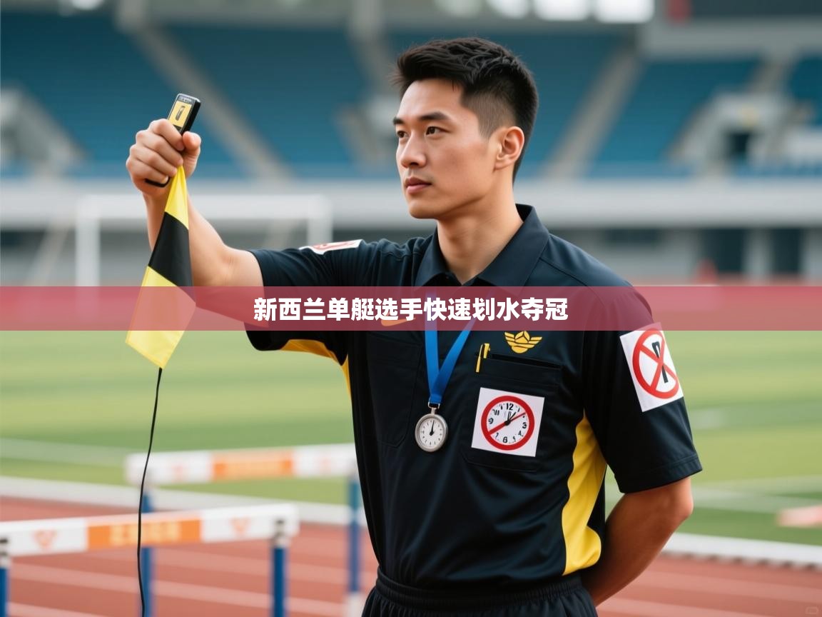 新西兰单艇选手快速划水夺冠  第2张