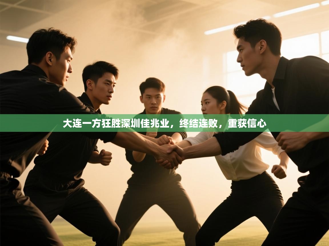 大连一方狂胜深圳佳兆业，终结连败，重获信心